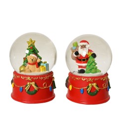 Boule à neige père noël...