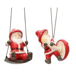 Père noël balancoire à...