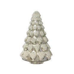 Sapin perle à poser argent...