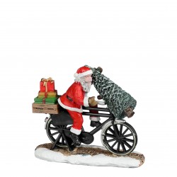 Père Noël À Vélo...