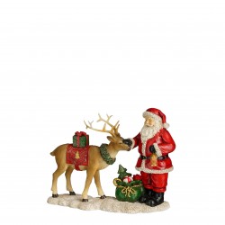 Père Noël + Renne Rouge...