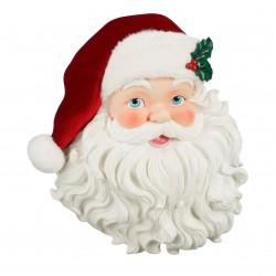 Tête De Père Noël Rouge...