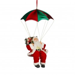 Père Noël Avec Parachute...