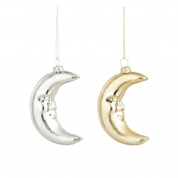 Lune À Suspendre Or/Argent...