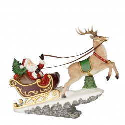Père Noël + Traineau Rouge...
