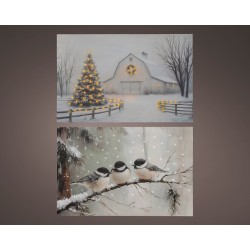 Tableau oiseau/ferme...