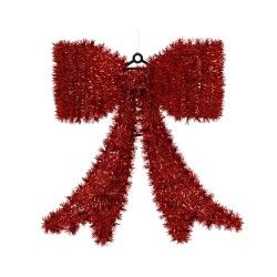 Noeud scintillant rouge...