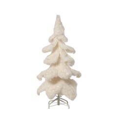 Sapin fausse fourrure blanc...