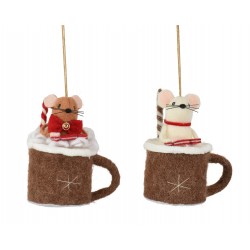 Souris tasse à suspendre...