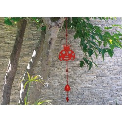 Carillon coccinelle rouge...