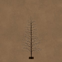 Arbre Noir Dual Led Blanc...
