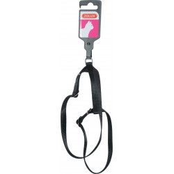 Harnais nylon chat noir
