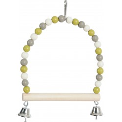 Balançoire perle+perchoir bois