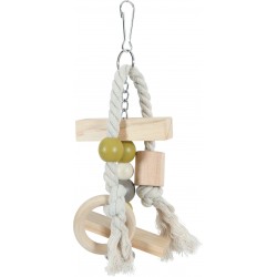 Jouet bois perroquet banjo