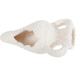 KORAL Amphore décor aqua Small