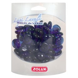 Perles de verre lapi lazuli 40