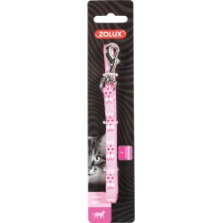 Laisse nylon ethnic rose 