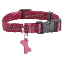 Collier safe 10 nylon fuchsia