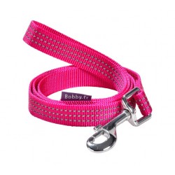 Laisse safe 16 nylon fuchsia