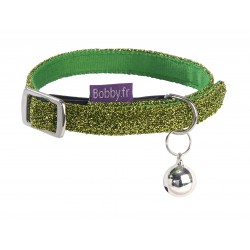 Collier chat disco xs vert