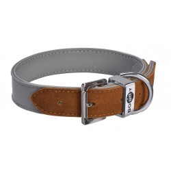 Collier hasard 40 gris