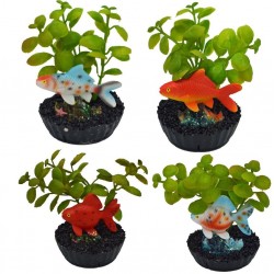 Décor poisson rouge/voile...