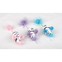 Jouet - souris zèbre avec...