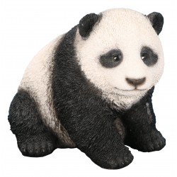 Panda bebe 14cm resine 