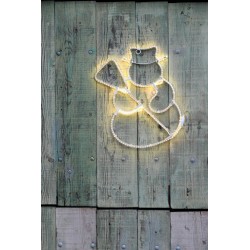 Motif bonhomme de neige...