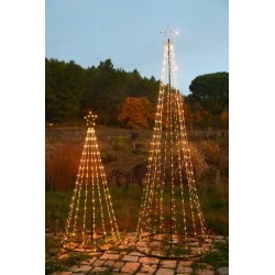 Sapin Micro Led Blanc...