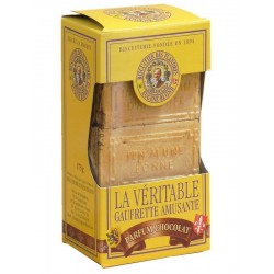 Gaufrette amusante chocolat...