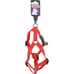 Harnais nylon 25-35cm rouge