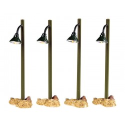 Réverbères Rustiques Par 4...