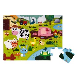 Puzzle tactile 'les animaux...