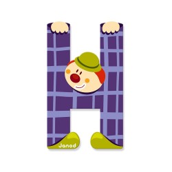 Lettre clown h