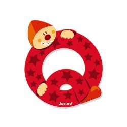 Lettre Clown Q-JANOD