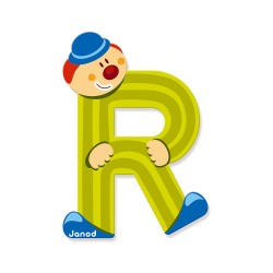 Lettre clown r