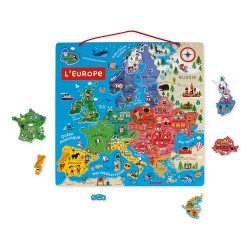 Carte d'europe magnetique