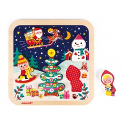 Chunky puzzle la magie de noel