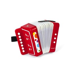 Accordeon Confetti Rouge -...