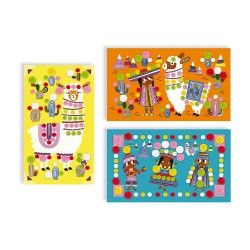 Pompons Lamas Multicolore -...