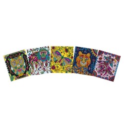 Paillettes et dorures tropical