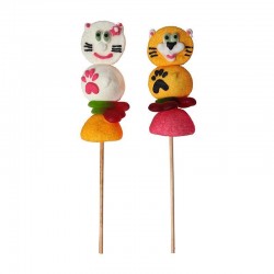 Brochette guimauve chat h25...