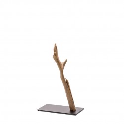 PIED metal Bois S 29X14-H40