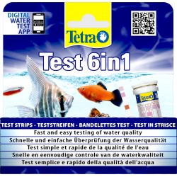 TETRA TEST 6IN1 bandelettes...