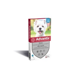 Pipettes advantix 4/10kg...