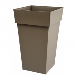Pot haut carré TOSCANE 39CM...
