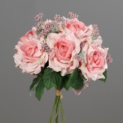 Bouquet rose 25cm rse