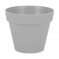 Pot toscane ø20-h17 gris beton