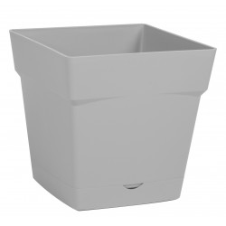 Pot carre toscane 18cm gris...
